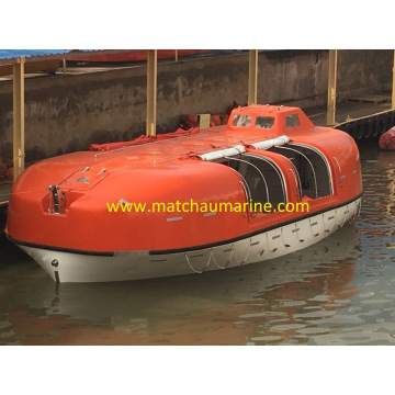 China Professional Manufacturer 150 Persons Partially Enclosed Lifeboat